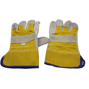 Leather Gloves LD Yellow