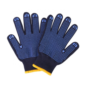 Knitted Dotted Gloves Double Side