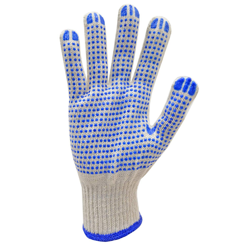 Knitted Dotted Gloves Single Side - Image 2