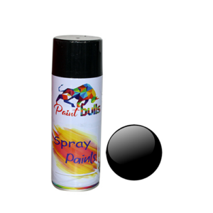 Spray Paints Black, #39, China.