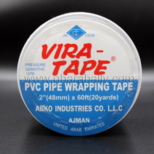 White Wrapping Tape 2" X 60' Vira