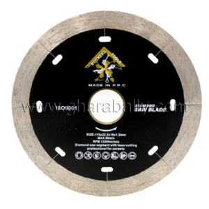 Diamond Cutting Disc, Laser Cut, Dockers