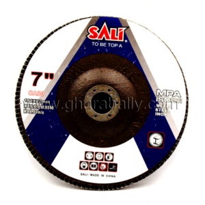Flap Disc M.S. 7", Sali