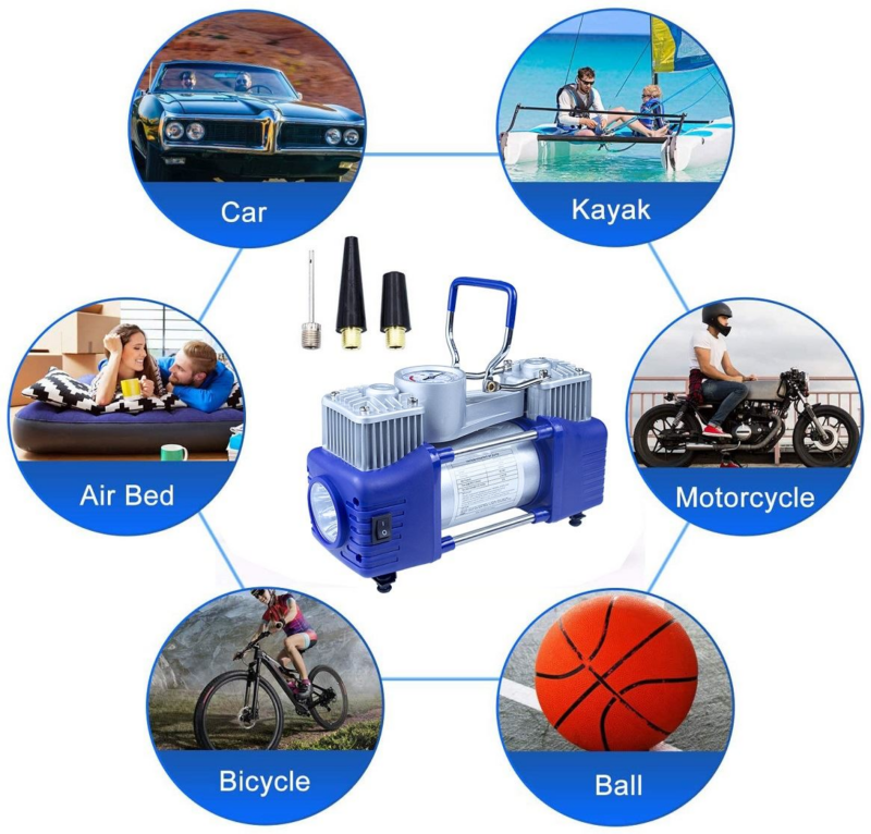 Auto Air Compressor 12.8V, Sali - Image 5