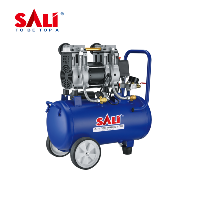 Air Compressor 30L 1390W Ultra Quite Oil Free, SALI