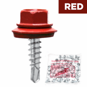 SDS Kirby Screw #14x1", Red, Nilli Taiwan