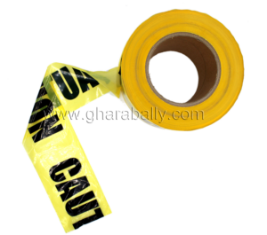Warning Caution Tape Yellow & Black