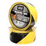 Safety Floor Marking Tape B+Y 2" X 33Mtr, Vira