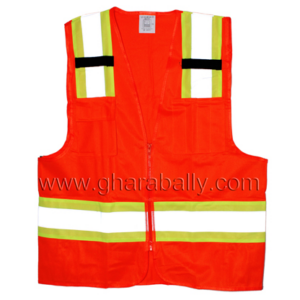 Safety Jacket Orange P02