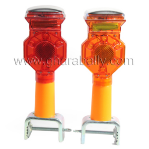 Safety Flash Light Solar Double Color, M# S3