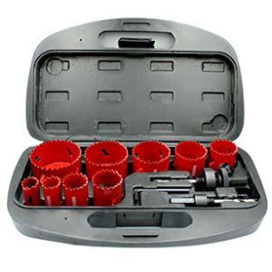 Bi-Metal Hole saw Set, 9pcs, Dockers