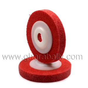 Fiber Polishing Wheel 4-1/2"x15*22.2mm