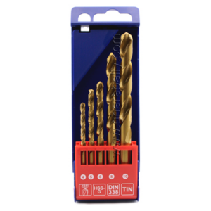 5Pcs HSS Drill Bit Set, Sali