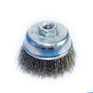 Cup Brush S.S., Crimped - SS, Sali