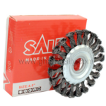Wheel Brush S.S., Twisted W/out Nut; Sali