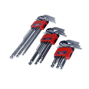 Hex Key Set 9Pcs, Ball End, Sali