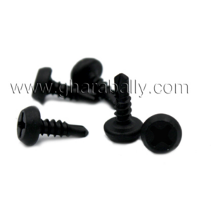 Self Drilling Screw Pan Head Black, Taiwan
