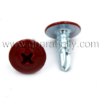 Self Drilling Screw Wafer Head, Red, Taiwan