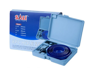 Bi-Metal Hole saw Set 8Pcs; Sali