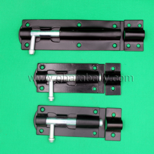 Iron Tower Bolt Black