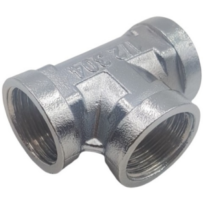 Chrome Tee 1/2" x 1/2