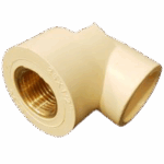 CPVC Elbow Brass 1/2"x3/4