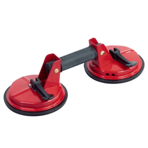 Glass Suction Cups TWO, 6" x 120kg; Sali