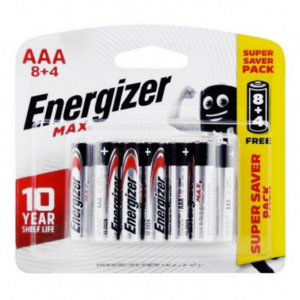 Energizer Battery 3A BP8+4