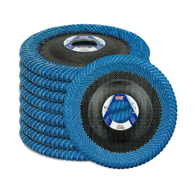 Flap Disc Curved S.S. 4-1/2", Sali