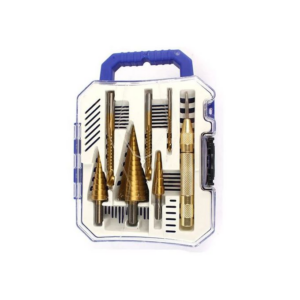 HSS Step Drill Bit 7pcs SET Straight ; Sali