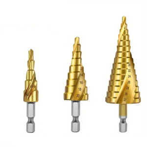 HSS Step Drill Bit Spiral, ; Sali