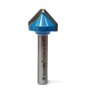 Router V Groove Bit 90°